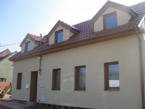 Výstavba rodinného domu - Lovčice